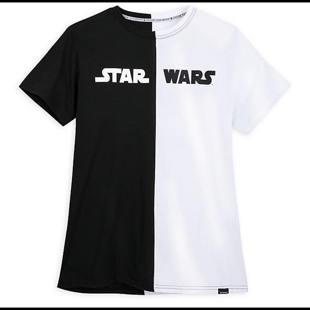 Star Wars Her Univer Black & White Top XS